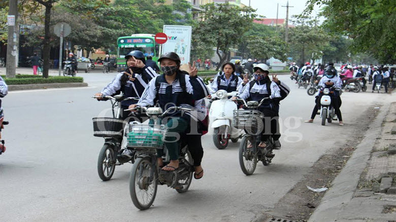 Nghệ An: Tiềm ẩn nhiều nỗi lo với xe đạp điện