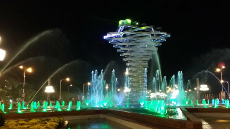Kiên Giang: Khánh thành quảng trường nhạc nước ở khu lấn biển TP. Rạch Giá