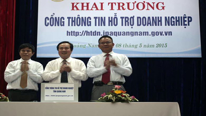 Quảng Nam lập cổng thông tin hỗ trợ doanh nghiệp