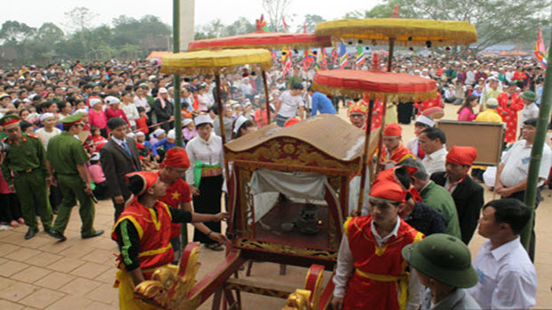 Lễ hội Đình Cổi - nét văn hóa truyền thống của người Mường Vang  