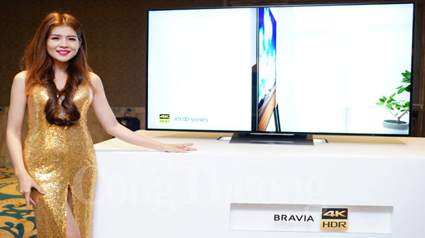 Sony ra mắt dòng TV Bravia 4K HDR mới