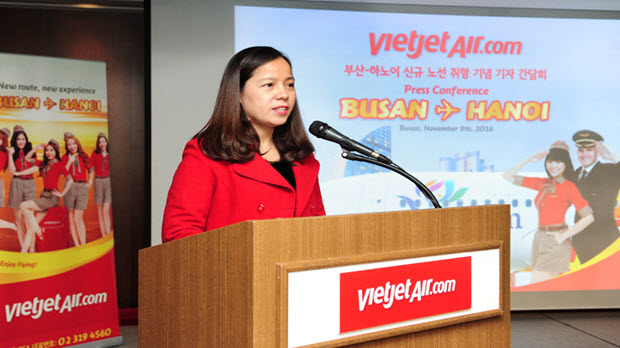   Vietjet Air chính thức mở đường bay Hà Nội - Busan (Hàn Quốc)