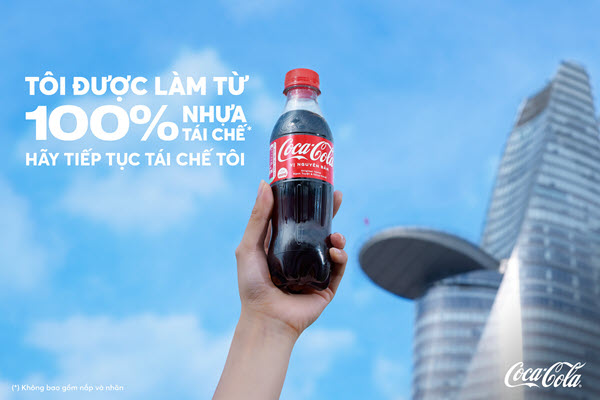 Góp phần thúc đẩy kinh tế tuần hoàn, Coca-Cola Việt Nam ra mắt chai làm từ 100% nhựa tái chế trên toàn quốc