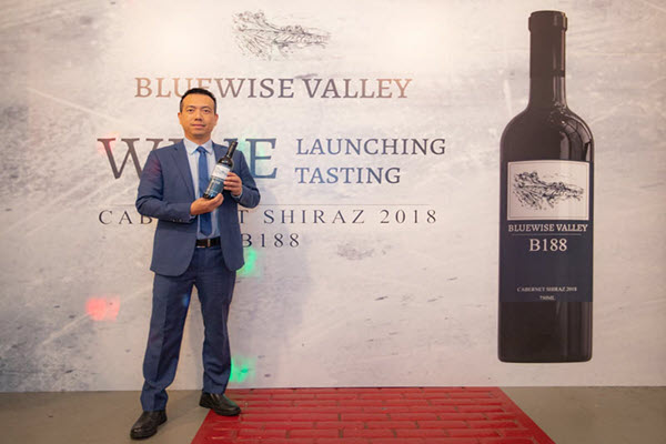 Công ty Bluewise Business Advisory ra mắt thương hiệu rượu vang Blueswise Valley B188