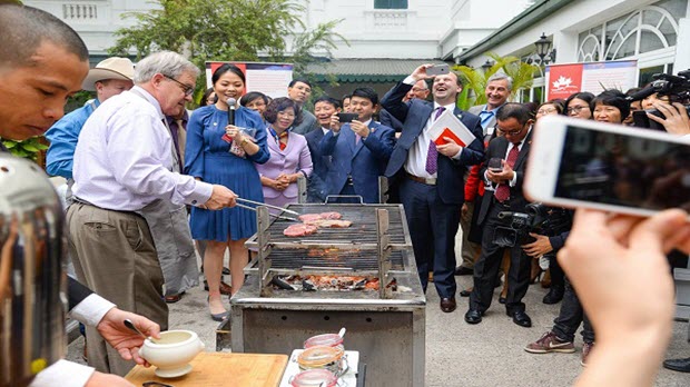  Thịt bò Pháp, Canada "chen chân" vào thị trường Việt Nam