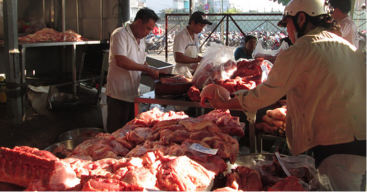 Giá thịt lợn Việt Nam đang thấp nhất trên thế giới