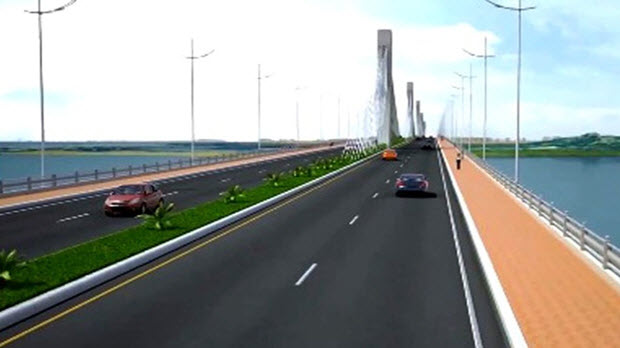 2.800 tỷ đồng xây cầu Cửa Đại vượt sông Trà Khúc