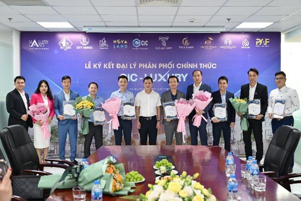 Lễ ký kết đại lý phân phối chính thức dự án CIC Luxury Lào Cai