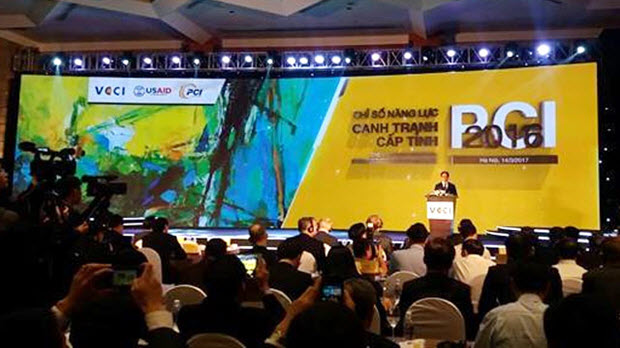  Công bố PCI 2016: Đà Nẵng thứ nhất, Quảng Ninh thứ hai