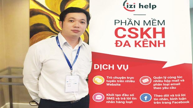  Cường Trịnh, sáng lập IZIHelp: Chăm sóc ‘túi tiền’ của doanh nghiệp