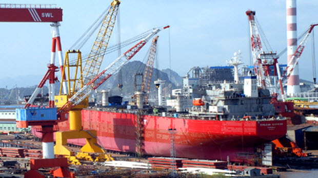 Doanh nghiệp ngoại tăng đầu tư vào công nghiệp đóng tàu 