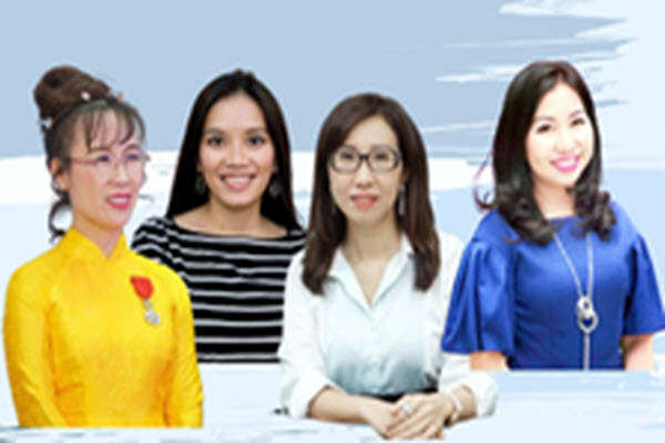 4 doanh nhân vào top phụ nữ Việt truyền cảm hứng