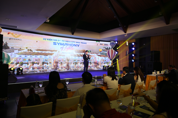 Khúc hòa ca ánh sáng tại sự kiện VIP dự án Vega City Nha Trang