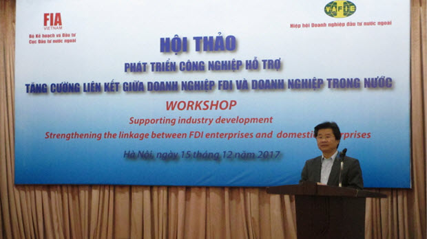  Vốn FDI thực hiện đạt 17 tỷ USD trong năm 2017, cao nhất từ trước đến nay