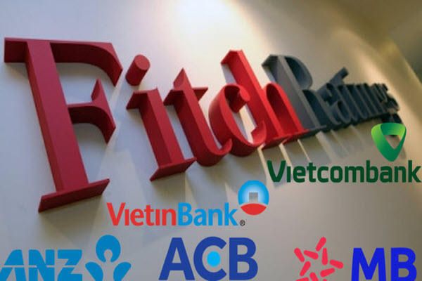Vì sao Fitch Ratings hạ bậc triển vọng xếp hạng một số ngân hàng Việt?