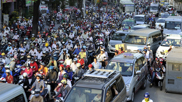  Việt Nam chưa thể bỏ xe máy đi ô tô