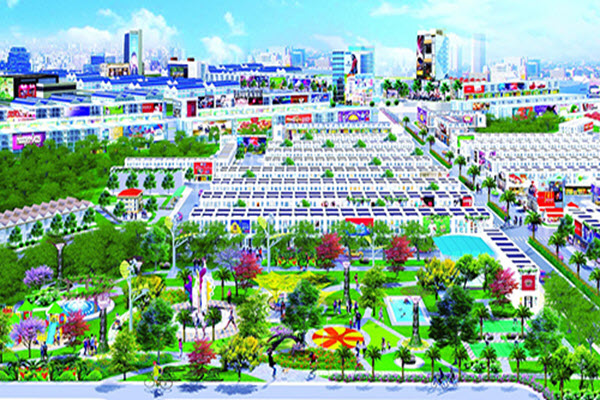 Khu đô thị Hana Garden Mall khánh thành công viên trung tâm