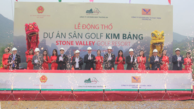 Hà Nam sẽ có sân golf Kim Bảng vốn đầu tư 1.000 tỷ đồng
