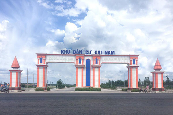 Xây Trung tâm thương mại Đại Nam và Trường học tại Khu dân cư Đại Nam - Bình Phước