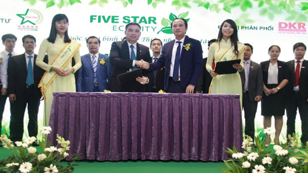 Tập đoàn Quốc tế Năm sao mở bán siêu dự án Five Star Eco City