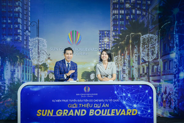 Lễ giới thiệu dự án Sun Grand Boulevard hút hàng ngàn người xem trực tuyến