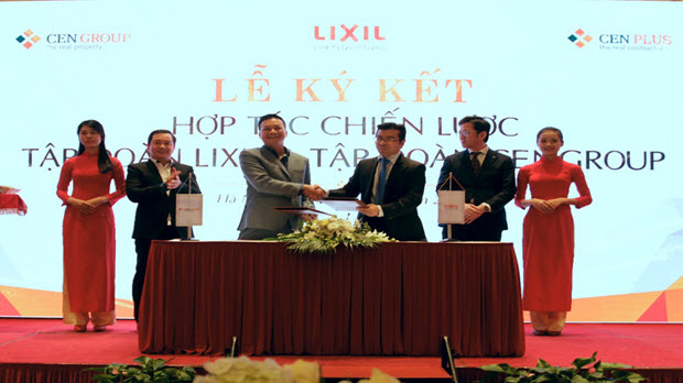  CENGROUP ký hợp tác chiến lược với Tập đoàn LIXIL