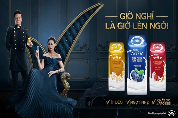 Nestlé Việt Nam ra mắt sản phẩm sữa chua sánh quyện Nestlé ACTI-V