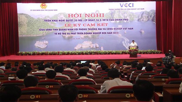  Quảng Ninh bắt tay VCCI hỗ trợ và phát triển doanh nghiệp