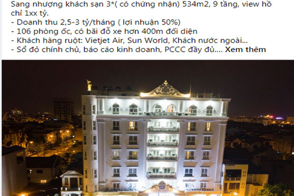Giữa dịch Covid-19: Rao bán 2 khách sạn hơn 70 phòng với giá 0 đồng tại Hà Nội