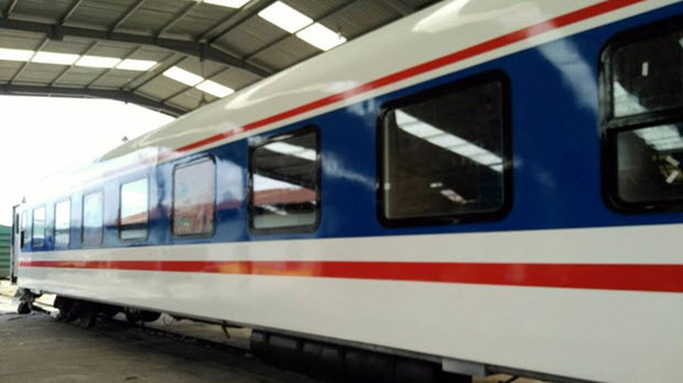 Đường sắt Sài Gòn đưa vào sử dụng toa tàu thế hệ mới​