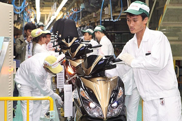 Nhà sản xuất xe máy lớn nhất Việt Nam tạm dừng sản xuất 15 ngày