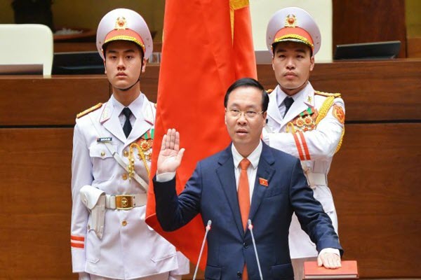Vo Van Thuong elected Vietnam's president
