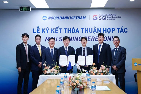 Woori Bank hợp tác Bảo hiểm Bảo lãnh Seoul ra mắt sản phẩm tín dụng mới
